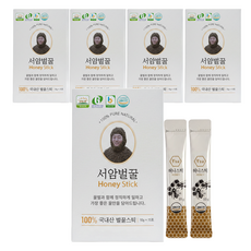 어반데일 천연 국산 아카시아 벌꿀스틱, 10g, 75개