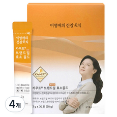 이영애의건강미식 카무트 브랜드밀 효소 골드, 90g, 4개 90g, 4개