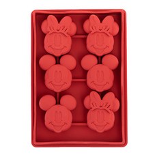 HOUSUXI 舒希 附蓋矽膠製冰盒, 迪士尼米奇米妮系列, 1個