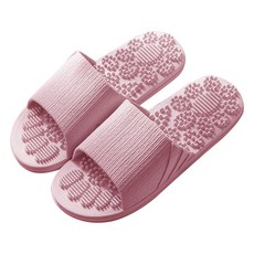 LIVING MANGO 健康指壓按摩拖鞋 XS, 1個, 粉紅色