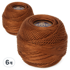 DMC 19號線 80編織刺繡蕾絲線, 433, 6個