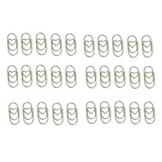 Mungudam 時尚色彩胖胖夾 愛情 銀色 30入, 1套