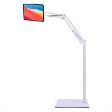 홈플래닛 접이식 스탠드형 핸드폰 거치대 140cm, 라벤더, 1개