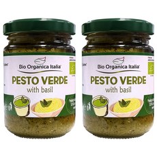비오오가니카 유기농 바질 페스토, 140g, 2개