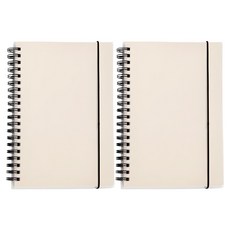 모닝글로리 PP 밴딩 스프링노트 비움 32절 좌철, 랜덤발송, 2개