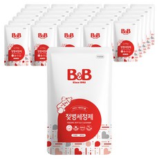 B&B 奶瓶清潔劑 泡沫型 補充包, 400ml, 40個