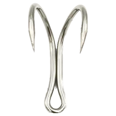 鬼刃Ghost Blade 雙拖鉤 #5 不鏽鋼, 5支, 1盒