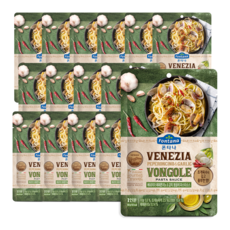 폰타나 베네치아 페페론치노 갈릭 봉골레 파스타소스 파우치, 100g, 15개