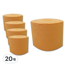 마다꾸미 미니 주름지 28 오렌지브라운 4.5 x 250 cm, 20개