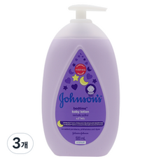 존슨즈베이비 베드타임 베이비 로션, 500ml, 3개