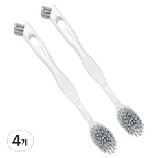 World Clean Leua 雙面清潔刷, 4個, 灰色