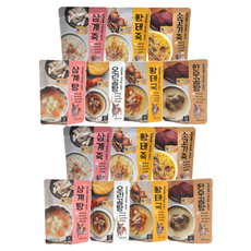 미음펫 강아지 보양식 국 4종 + 죽 3종 세트, 2세트, 황태국, 한우곰탕, 삼계탕, 오리곰탕, 황태죽, 삼계죽, 소고기죽