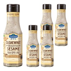 폰타나 캐슈넛 참깨 드레싱, 260g, 5개