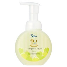 Fees BEBE 柔護潔手慕絲, 蘋果香, 340ml, 1瓶