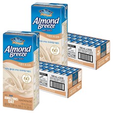 아몬드브리즈 아몬드 앤 오트, 190ml, 48개