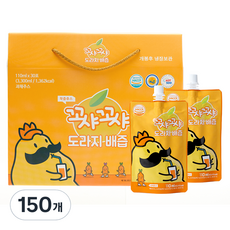 꼬샤꼬샤 도라지 배즙 스파우트형, 110ml, 150개