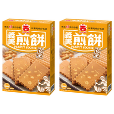 義美 煎餅 花生 12包, 240g, 2盒