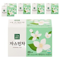 다농원 자스민차, 1g, 20개입, 6개