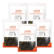 SUPERFOOD Gomine 罐裝烘炒黑豆, 150g, 5包