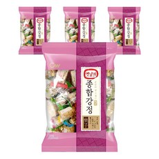 청우식품 옛날애 종합강정, 350g, 4개