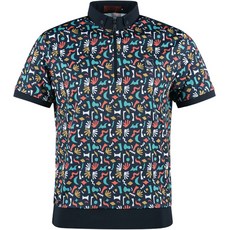 YAMAGUCHI GOLF Yamaguchi Lux Golf男款優質半拉鍊短袖高爾夫球衣 YG3M410