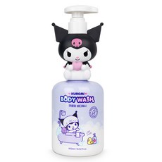 ATEX Kuromi 兒童弱酸性沐浴乳 蘋果香, 1個, 400ml