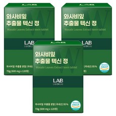 LAB ON LAB 山葵葉萃取物 Texin 72g, 3個, 120錠
