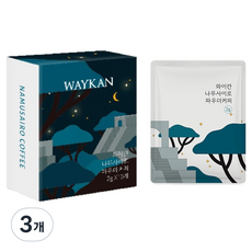 NAMUSAIRO Craft 即溶咖啡粉 Waykan, 10入, 3個, 2g