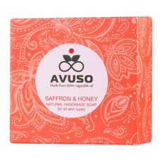 AVUSO 行道者 手工皂 藏紅花蜂蜜, 125g, 1盒