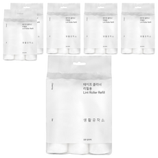 Saengong 生活工作所 除塵滾筒補充包 3入, 6個