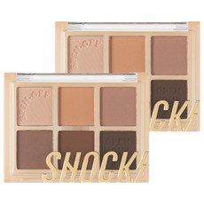 토니모리 더 쇼킹 스핀오프 섀도우 팔레트, 05 빈티지누드, 2개