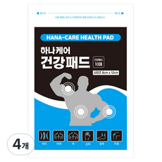 하나케어 냉온찜질 건강패드 10p, 4개