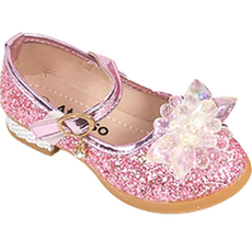 BEBEMARU 女童水鑽跟鞋 9911