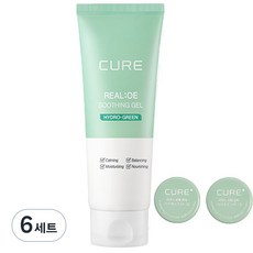 KIMJEONGMOON-ALOE Cure蘆薈舒緩凝膠 150ml+EX護理霜 3.5g 2罐, 6組