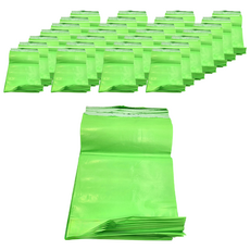 快遞袋 100入 綠色 PE材質 保存期限10年, 25.5 x 20 x 4.5cm, 200個