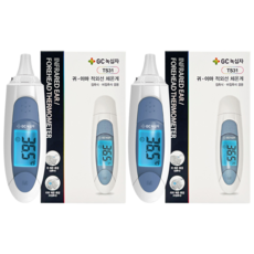 GC녹십자MS 귀 적외선 체온계 TS31, 2개