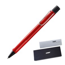 德國 LAMY Safari 原子筆 + 筆盒 + 說明書, 紅色, 1個