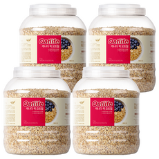 Oat Life 即食燕麥片, 2kg, 4個