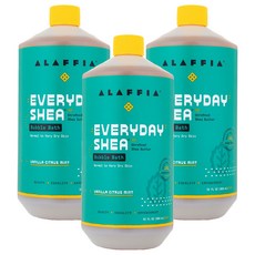 [쿠팡수입] 에브리데이 시어 버블배스 바닐라 시트러스 민트, 950ml, 3개