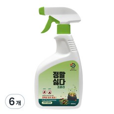 정말싫다 초파리 살충제, 500ml, 6개