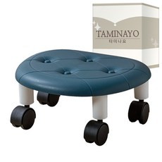 Taminayo 時尚清潔滾輪椅, 1個, m藍色