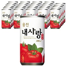 웅진 내사랑 토마토, 180ml, 180개