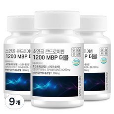 맑은습관 소연골 콘드로이친 1200 MBP 36g, 9개, 60정