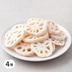 초록들 국내산 연근채, 300g, 4개