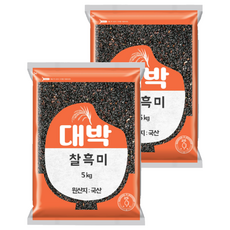 대박 찰흑미, 5kg, 2개