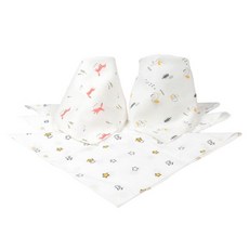 babyan 棉質印花手帕