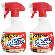 第一石鹼 Rookie 浴室除霉噴霧泡 噴頭款, 400ml, 2瓶