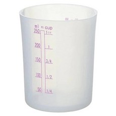KAI 貝印 膠量杯, CL2257, 250ml, 1個