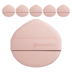 Gloworks Rubycell 四層大氣墊粉撲 2入, 單一顏色, 3個