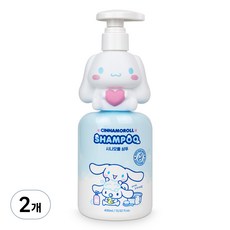 아텍스 시나모롤 약산성 샴푸 베이비파우더향, 400ml, 2개